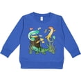 thumbnail image 2 of Inktastic Cute Lizards Hanging out Toddler Sweatshirt, 2 of 4
