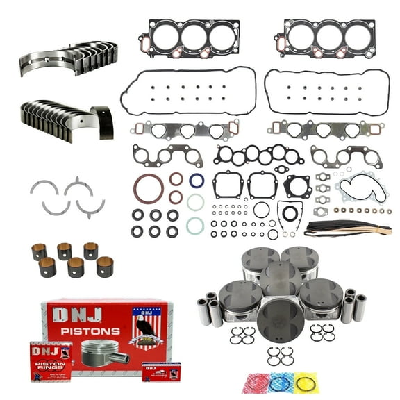 DNJ EK961 Engine Rebuild Kit Fits Cars & Trucks 2000-2003 Toyota Camry Sienna Solara 3.0L DOHC V6 24V 2995cc 1MZFE