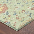 thumbnail image 3 of Addison Rugs Chantille Indoor/Outdoor Traditional Mint Machine Washable Rectangle Rug, 9' x 12', 3 of 8