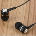 thumbnail image 7 of Electronics Earbuds Wired With Microphone Noise Isolating In-Ear Headphones Powerful Heavy High Definition Earphones Compatible Most 3.5mm Of The Day Gifts For Womem/Men, 7 of 7
