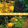 thumbnail image 6 of 2 Pack Solar Garden Lights, Each 3 Peony Flowers and 3 Butterfly lED Lights,Swaying With The Wind,Solar Outdoor Lights,Courtyard Channel Decoration, 6 of 7