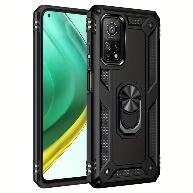 【Military SeriesTPU+PC Two-in-one Finger Ring Holder Anti-fall Phone Case For Xiaomi RedmiK20Pro/Redmi A1/Poco X5/Poco X5 Pro/Mi 9T Pro/Mi 10T Pro 5g/Mi10T Lite 5g/Mi 11T Pro/Mi11lite/Mi 12T Pro
