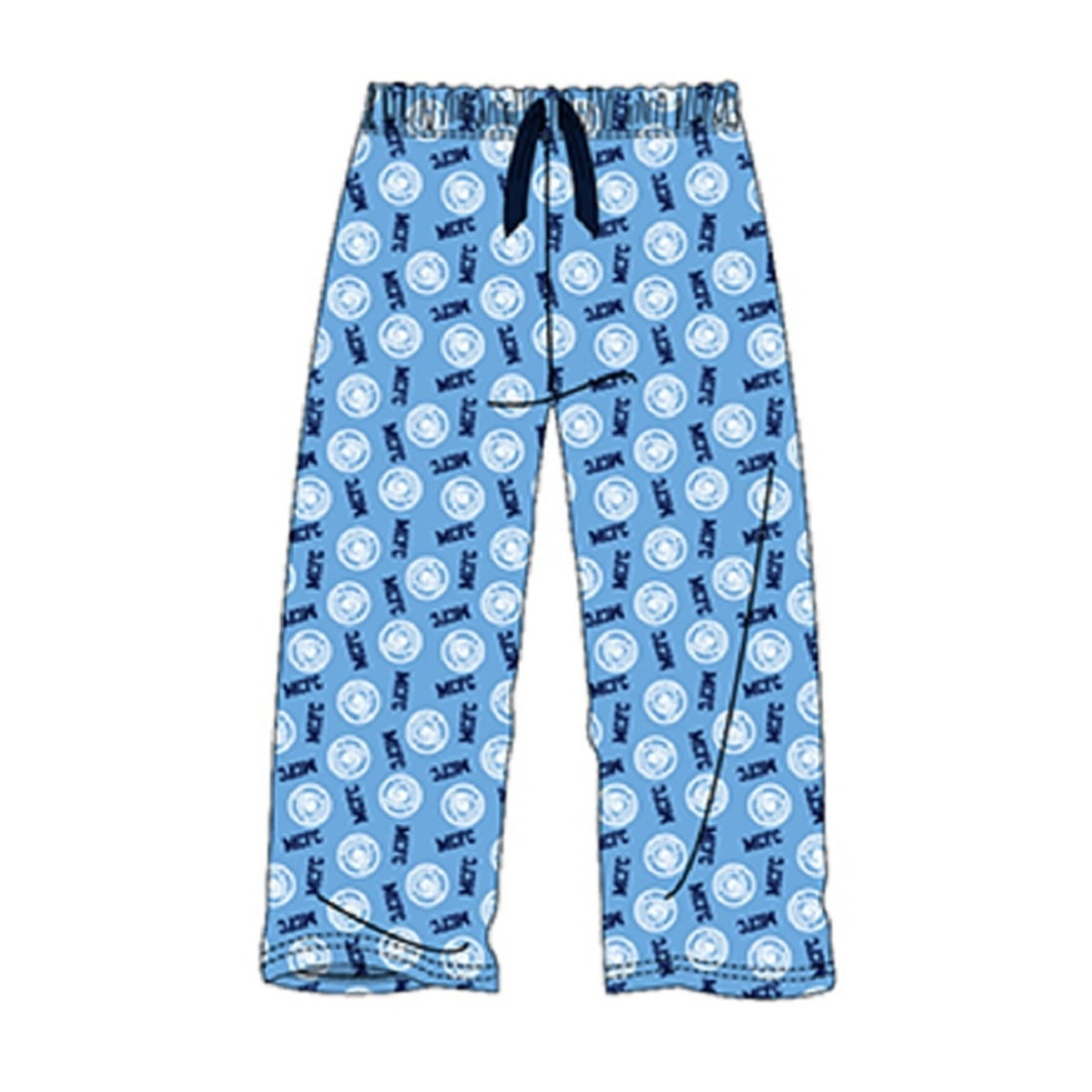 Manchester City F.C Cotton Mens Pyjamas Mens Lounge Pants Football Gifts