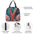 thumbnail image 4 of Disketp Romantic Flamingo Pair for Insulated Lunch Bag for Women and Men, Perfect for Work, Hiking, Picnic, 4 of 8
