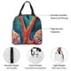 thumbnail image 4 of Easygdp Romantic Flamingo Pair Bolsa Térmica Premium - Tela Oxford Impermeable, Gran Capacidad, Bolsillo Frontal, Unisex para Trabajo, Escuela, Actividades al Aire Libre y Picnics, 4 of 8