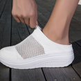 thumbnail image 5 of CHENge Mules for Women Men Orthopedic Shoe with Arch Support Diabetic Air-Cushion Slip-On Walking Shoes Breathable Lightweight Clogs Mesh Slippers Open Back Slip On Shoes, 5 of 9