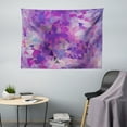 thumbnail image 1 of Polygons Tapestry, Violet Toned Triangles Low Poly Scene Repetition Creative Art, Fabric Wall Hanging Decor for Bedroom Living Room Dorm, 5 Sizes, Blue Violet Multicolor, by Ambesonne, 1 of 1