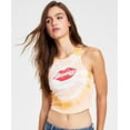 thumbnail image 2 of GUESS Women's Cotton Lips Logo Tank Top Pink Size Medium, 2 of 3