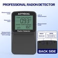thumbnail image 4 of Detector digital de radón AOTIQUAL con pantalla LCD USB y batería, 4 of 8