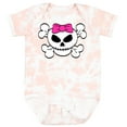 thumbnail image 3 of Inktastic Skull with Bow Girls Baby Bodysuit, 3 of 5