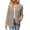 Coffee, variant on Edvintorg Knit Cardigans for Women V Neck Long Sleeve Loose Casual Button Down Cardigan Women's Clothes Gray S-2XL