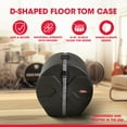 thumbnail image 2 of SKB 16" x 18" Floor Tom Case with Padded Interior and D-Shaped Drum Design, 2 of 9