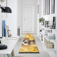 thumbnail image 4 of Runner Rug 2'x6' Hallway Area Rugs Cute Dog in Sunflowers Vintage Non Slip Entryway Runner Carpet with Tassels Living Room Bedroom, 4 of 8