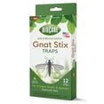 thumbnail image 2 of Enoz BioCare Gnat Stix Traps for Fungus Gnats and Aphids, Pesticide-Free Glue Traps, 12 Count, 2 of 5