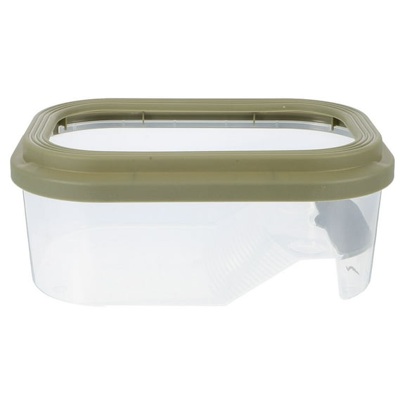 Homoyoyo Large Turtle Habitat with Integrated Basking Platform, Spacious Reptile Aquarium Tank for Home Use and Turtle Care