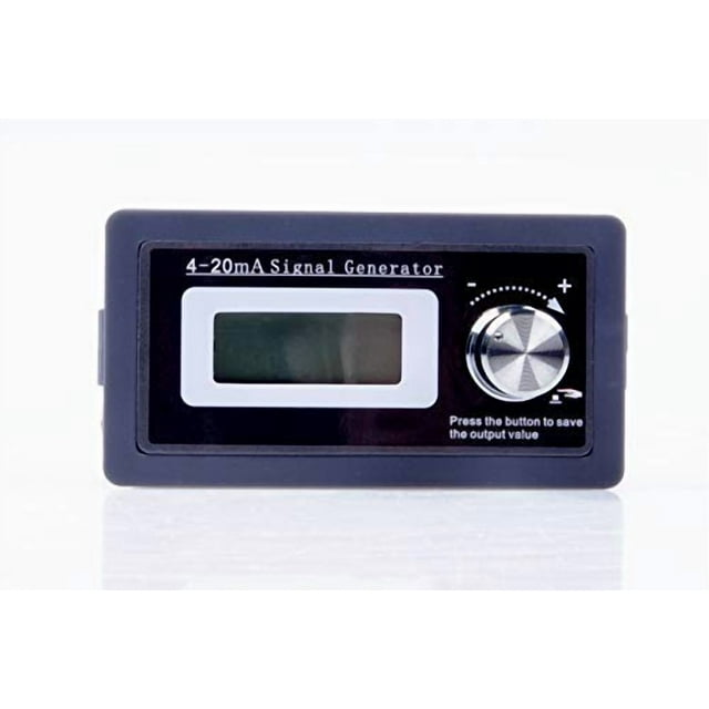 KNACRO 4-20mA Generator, DC 15-30V Signal Conditioner with 9-Segment Programmable Output, High Accuracy Current Transmitter PLC Analog Simulator Panel, 2-Wire Output System