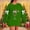 Army Green, variant on Ugly Sweaters for Women Christmas Graphic Oversized Sweatshirts Fleece Funny Pullover Party Holiday Tops with Bows
