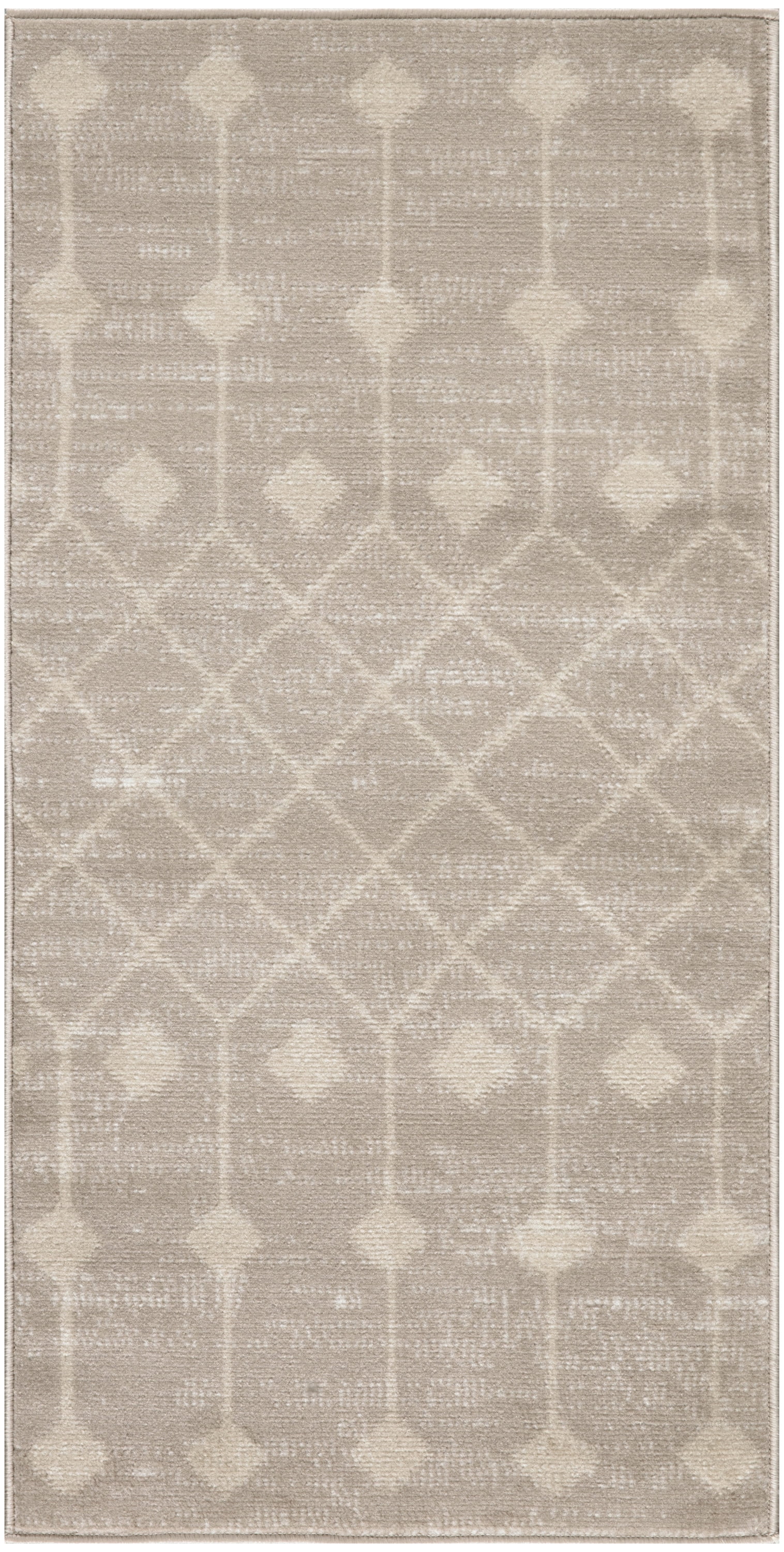 Nourison Grafix Farmhouse Beige 2' x 4' Area Rug (2x4)