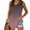 Pink, variant on Tank Tops for Women Loose Fit Trendy Gradient Blouse with Leggings Casual V Neck Sleeveless Shirt Tunic Vest Tee