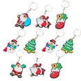 thumbnail image 6 of BERTDOMD 30 pcs Christmas Keychain Santa Claus Snowman Keychain Christmas Party Favors, 6 of 6