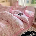 thumbnail image 5 of SYR 4-Piece Anime Sanrio Kuromi-1 Bedding Set, 1.2m, 5 of 9