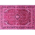 thumbnail image 1 of Ahgly Company Indoor Rectangle Persian Pink Traditional Area Rugs, 7' x 10', 1 of 4