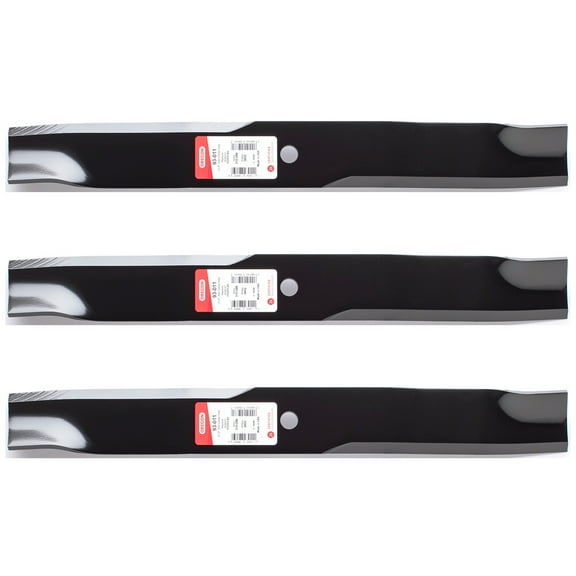 3PK Oregon 93-011 Heavy Duty Blades for 61" John Deere TCU34281, TCU35394