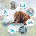 thumbnail image 2 of Dog Licking Mat With Suction Cup 2 Pack Slow Feeder Pad For Cat Calming Pet, 2 of 5