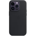 thumbnail image 1 of AmPm Étui en Cuir pour iPhone 14 Pro avec MagSafe - Ombre, 1 of 6