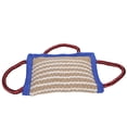 thumbnail image 2 of Bolsa de lino para limpieza de dientes de mascotas, juguete interactivo para morder y morder para perros., 2 of 14