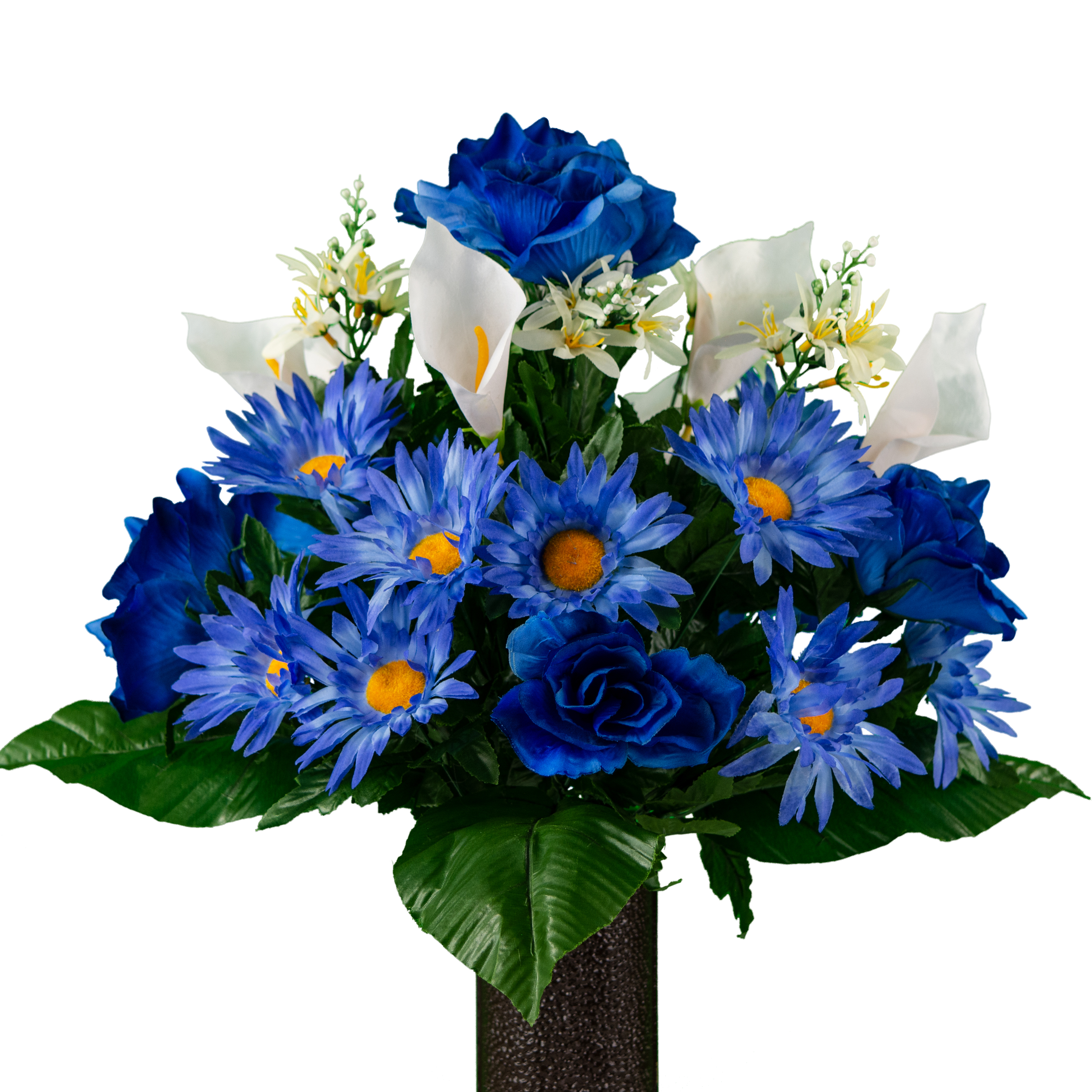 Sympathy Silks Artificial Cemetery Flowers Realistic Outdoor Grave