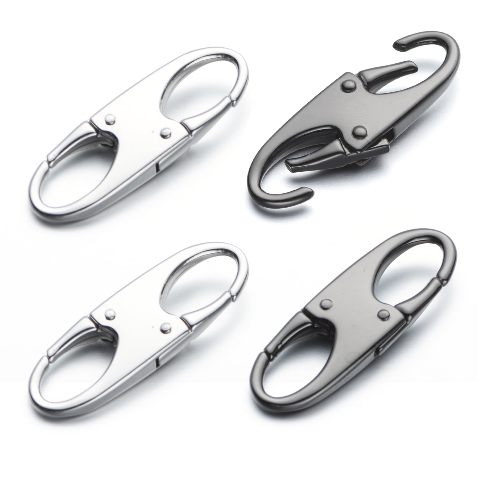 Zpsolution Zipper Pull Replacement - 3 Size More Suitable for Different Zippers - Easy Use for Broken and Missing Zipper Pulls