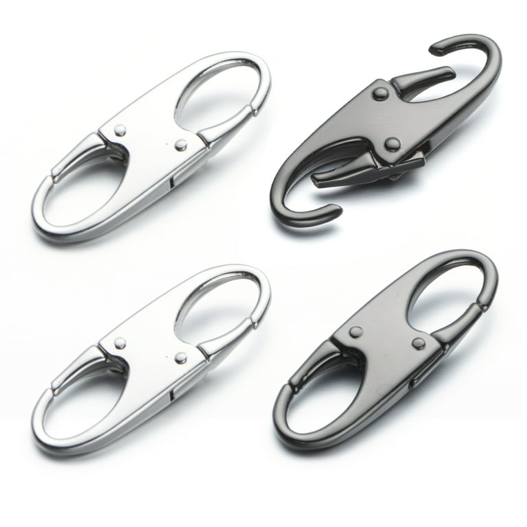 Hoedia Zipper Locks Anti Theft, 15pcs Zipper Clips Theft Deterrent for  Backpack, 3 Sizes Zipper Lock Clips Zipper Pull Replacement, Small Dual  Locking