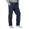thumbnail image 2 of Gerry Men's Water Resistant Fleece Lined Stretch Pants with Zip Pockets and Adjustable Hem (Blue, 40W x 34L), 2 of 3