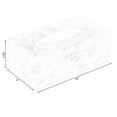 thumbnail image 6 of Velvet Modern Paper Facial Tissue Box Holder, 6 of 6