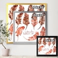 thumbnail image 4 of Designart 'Boho Art Feather Icons' Bohemian & Eclectic Framed Art Print, 4 of 4