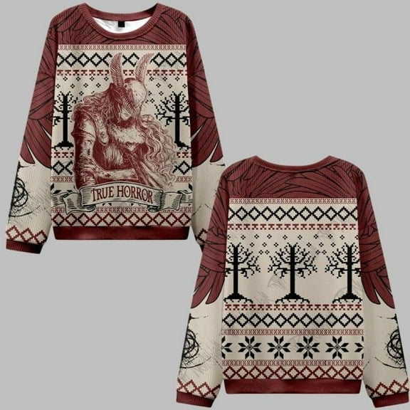 True Horror 3D Sweater 2025 Christmas