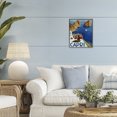 thumbnail image 3 of Stupell Industries Coastal Capri Island Cliffs Black Framed Giclee Art, 11 x 14, by Lil' Rue, 3 of 8