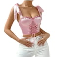 thumbnail image 2 of LSLJS Petit Gilet pour Femmes avec Poitrine Enveloppée, Débardeur pour Femmes, 2 of 8