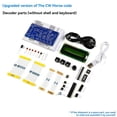 thumbnail image 2 of Upgraded CW Morse Code Decoder DIY Kit with Digital LCD CW Trainer Morse Code Decoder DIY Electronic Component Kit,1 x decoder kit,Random, 2 of 7