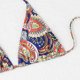 thumbnail image 4 of Bikini Tops para Mujeres Protección Solar Tres Piezas Set Sexy sin Tirantes Traje de Baño de Playa con Cover-Up, 4 of 8