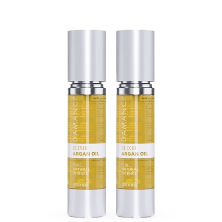 DAMANCI Elixir Argan Oil, Liquid Gold for Hair 1.7 oz (Pack of 2)