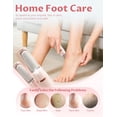 thumbnail image 3 of Ron Foot Callus Remover Electric: Rechargeable — Powerful Dead Skin Remover — Anti-Slip | Foot Care / Shower for Gentlemen & Ladies & Seniors, 3 of 8
