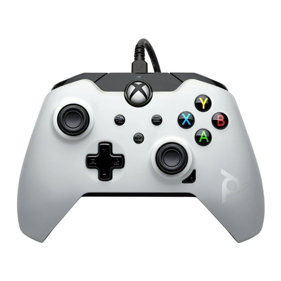 PDP Gaming Wired Controller: Arctic White - Xbox Series X|S, Xbox One, Xbox, Windows 10, 049-012-NA-WH