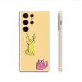 thumbnail image 1 of Adopte la simplicidad y la protección con una cubierta de teléfono de goma TPU con diseño minimalista de dibujos animados para iPhone, 1 of 4