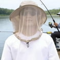 thumbnail image 6 of Mosquito Head Net Hat Wide Brim Insect Protection Hat Breathable Sun Hat for Fishing Gardening Hiking Camping, 6 of 7