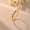 Blue, variant on 14K Gold - Plated Colorful Zircon Wave Ring - 7 - Stone Elegance(A)