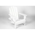 thumbnail image 5 of 3-Piece Adirondack Chair Set, Large Seat & Cup Holder / Ideal for Relaxing in the Garden, 5 of 6