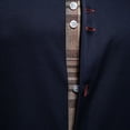 thumbnail image 5 of WREESH Men's Classic Patchwork Collar Shirt - Long Sleeve Button Down Dress Shirt with Solid Color Options, Office & Dinner Party, 5 of 9