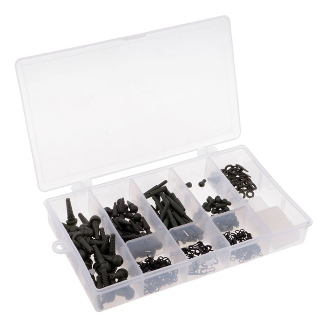 240pcs Kit De Aparejos De Pesca De Carpa Accesorios Para El De Accesorios Para El Cabello Broches, Giratorios, s De Carrera Baoblaze Kit de aparejos de pesca con carpa